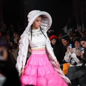 Innovative designs by Extenso Productions at Toronto Fashion Week.