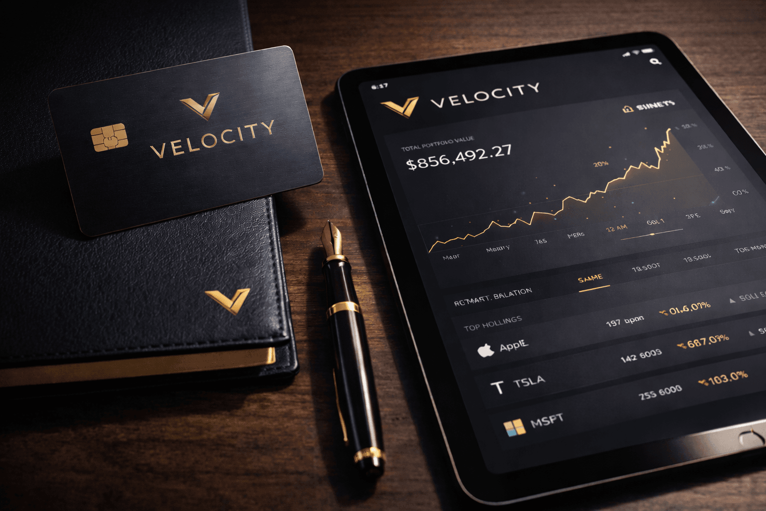 Fintech Corporate Identity - Velocity Investment