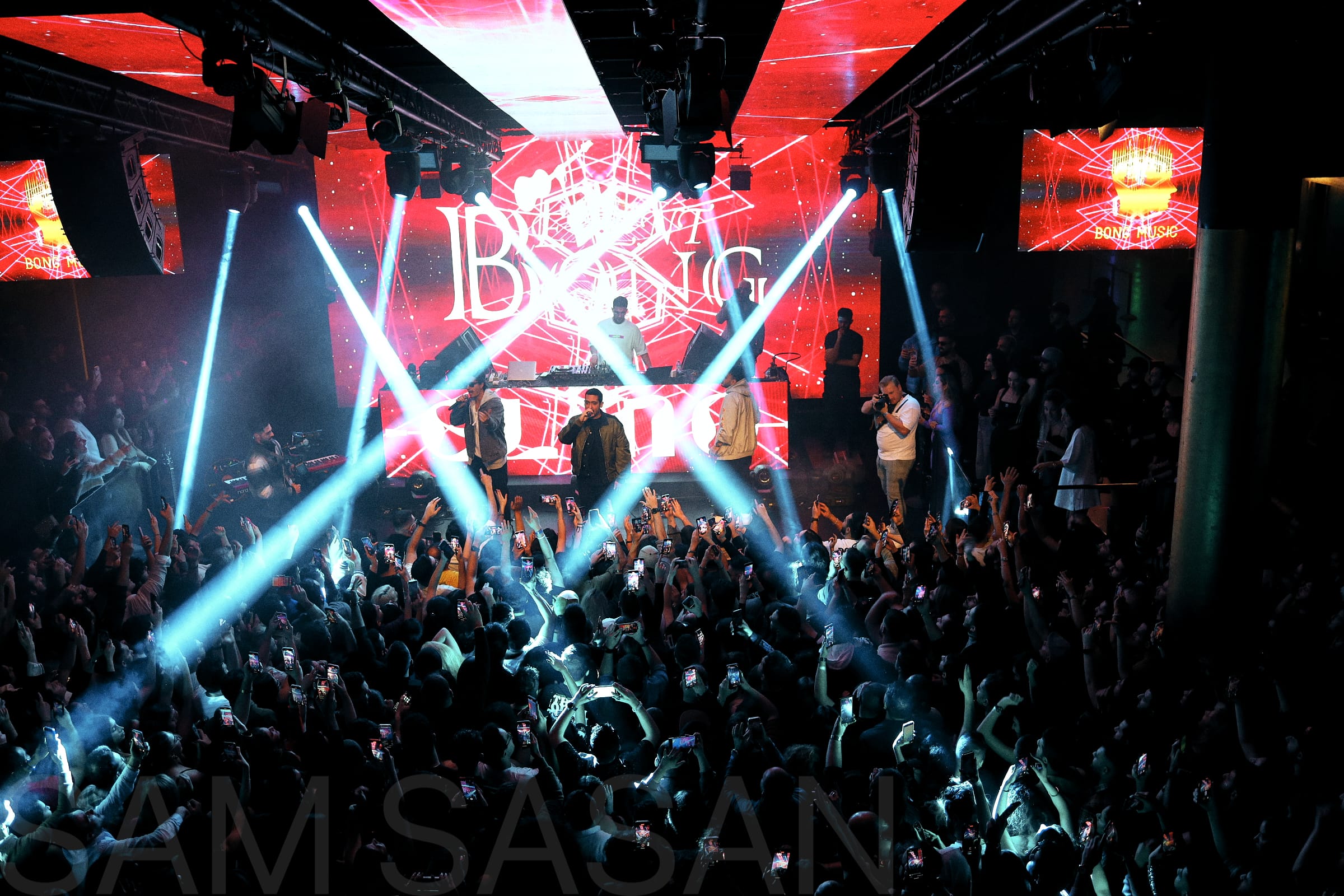 Massive stage production at the Bong Event in Vancouver