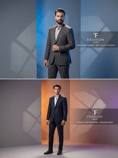 FASHION LEON suiting campaign