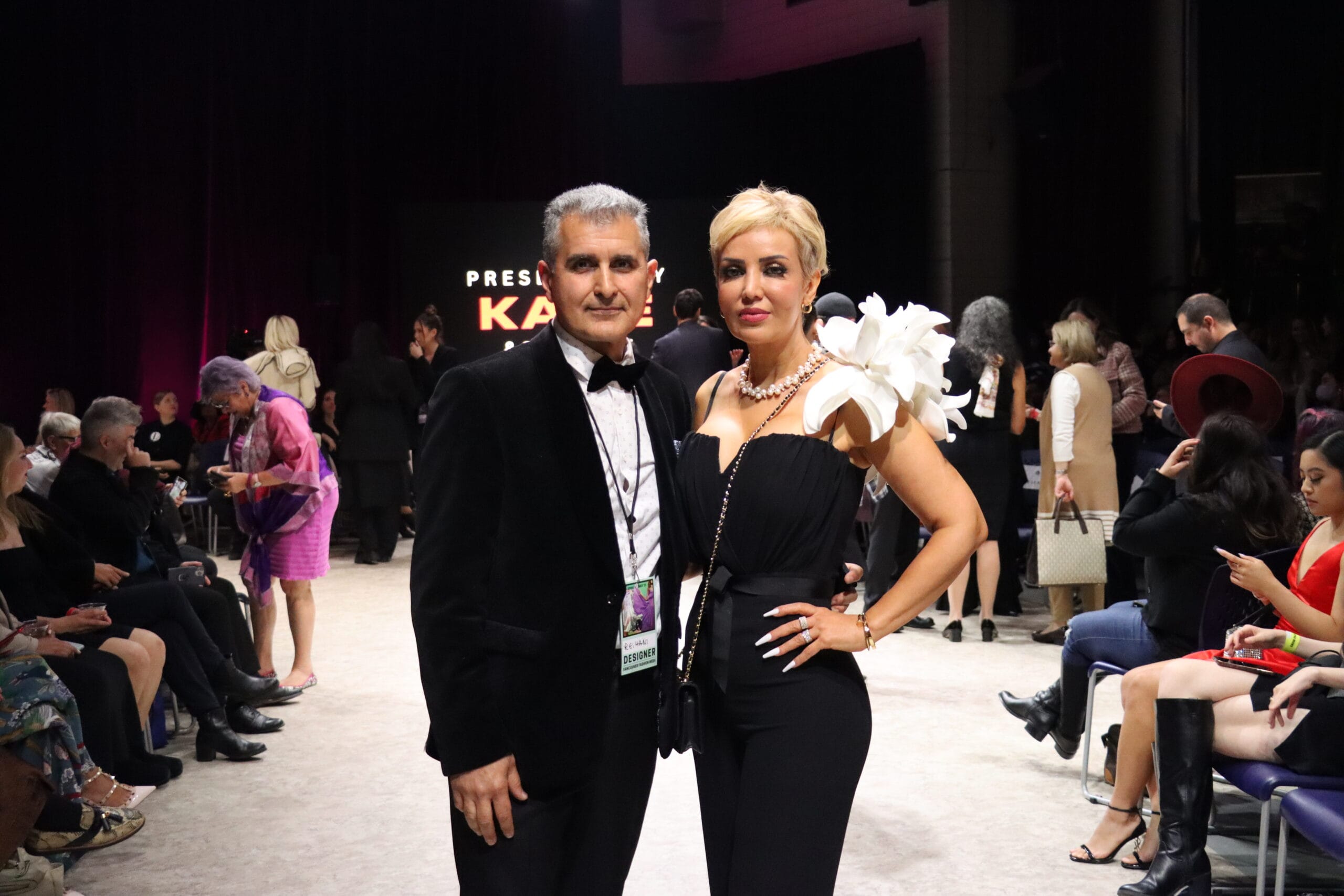 Designer VIP portrait taken at Vancouver Fashion Week