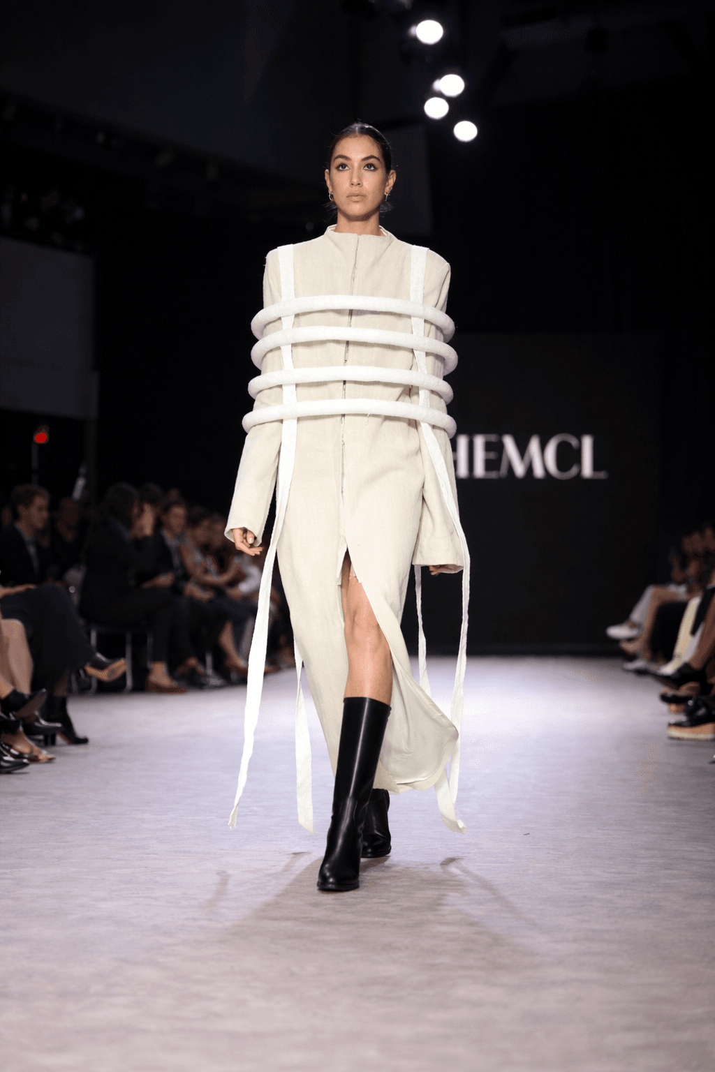 HEMCL avant-garde coat