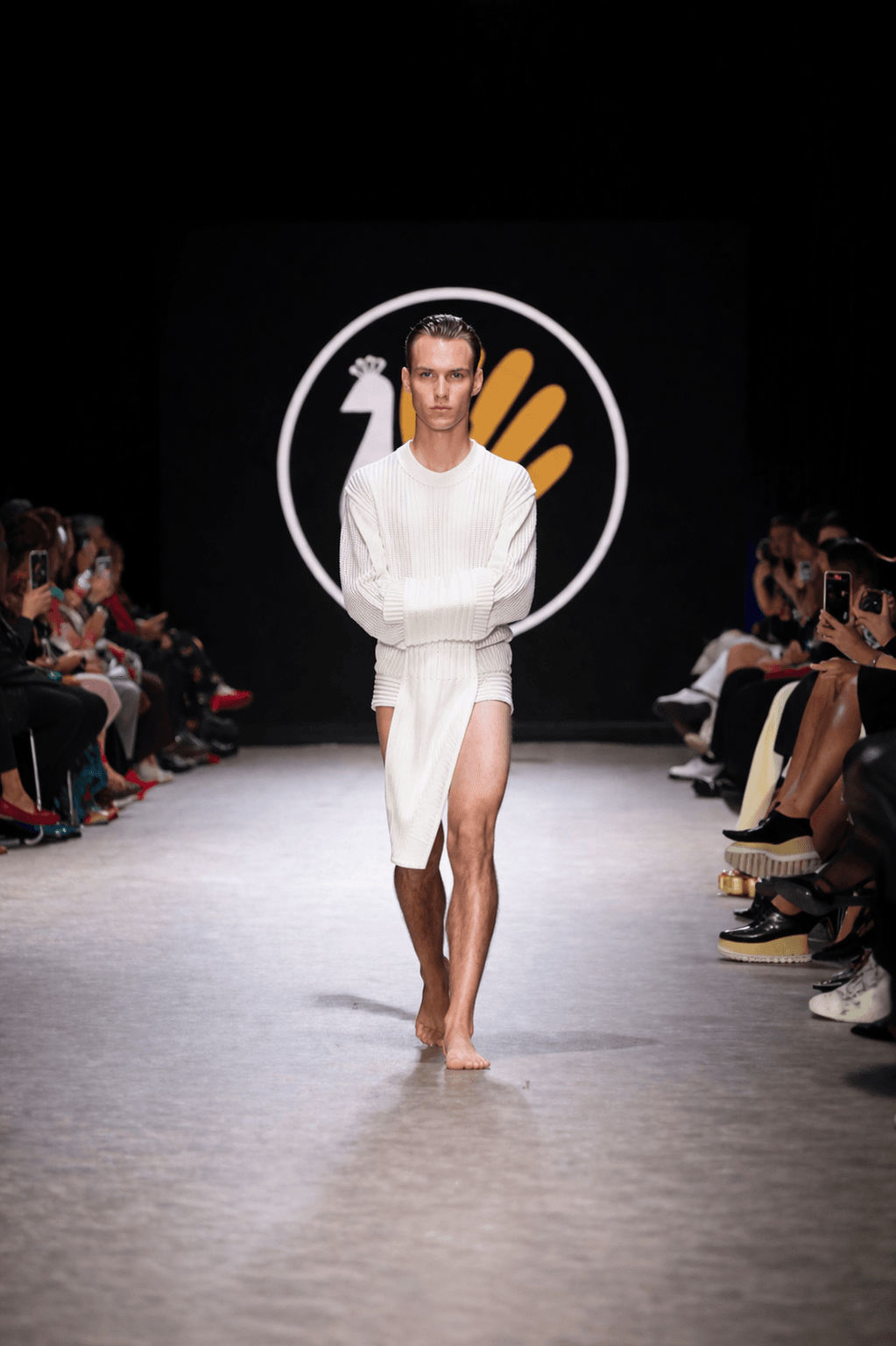 Minimalist menswear knit