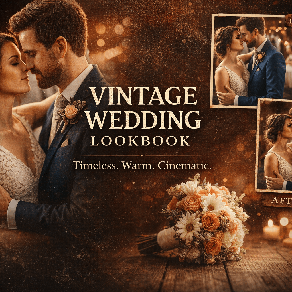 Vintage Wedding Photography Lookbook